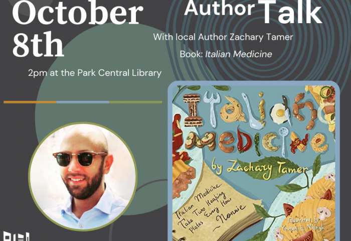 Author Talk: Zachary Tamer
