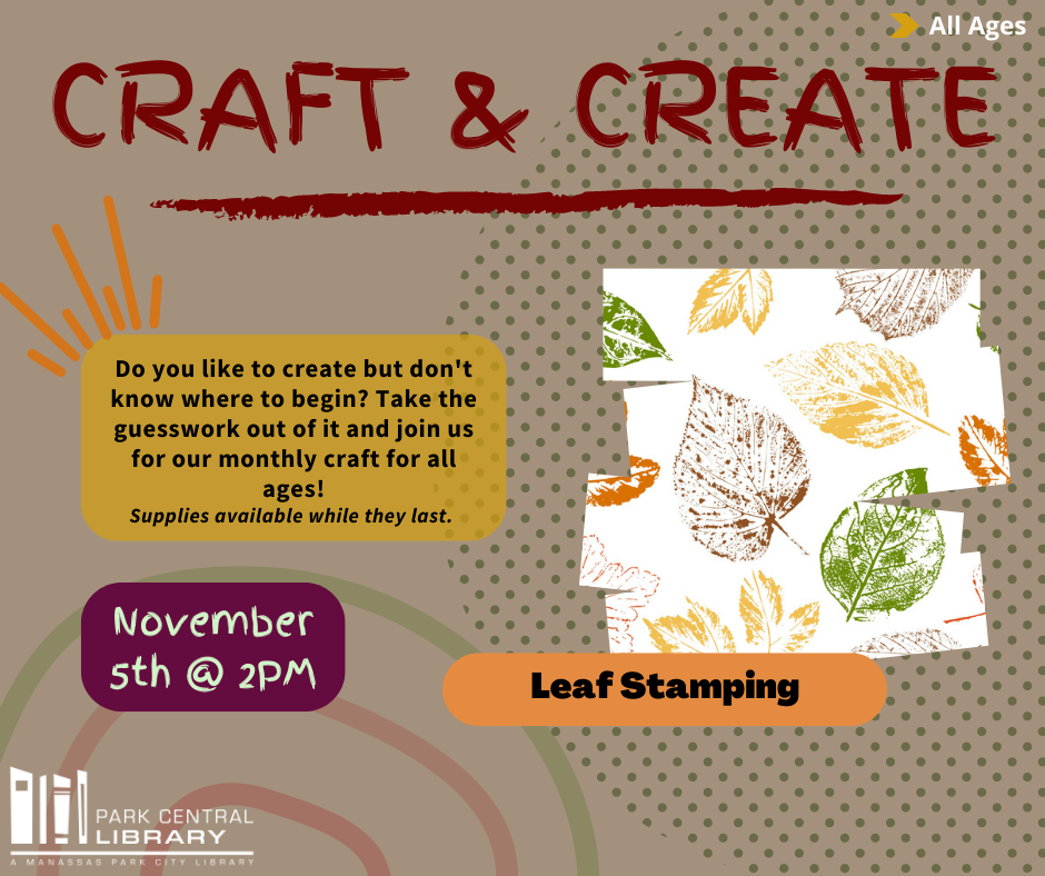 Craft and Create: Leaf Stamping