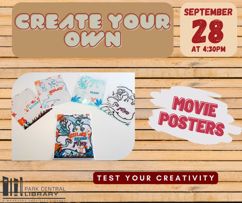 Create Your Own: Movie Posters