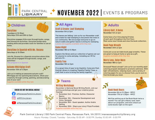 November 2022 Event Descriptions-ENG
