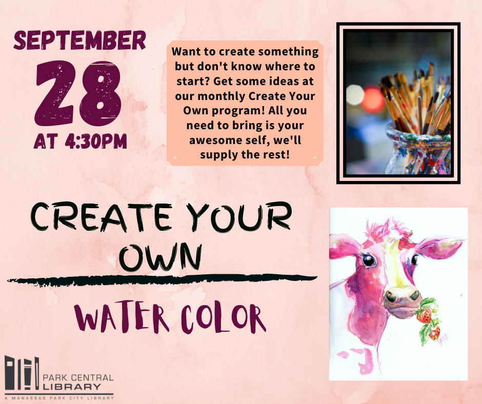 Create Your Own: Watercolor
