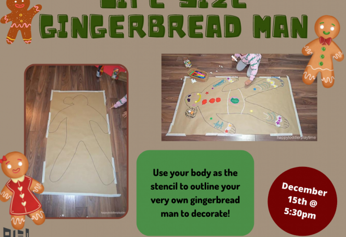 Life-Size Gingerbread Man