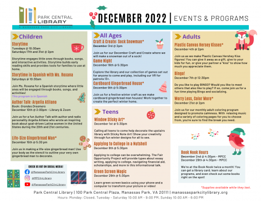 December 2022 Event Descriptions - ENG
