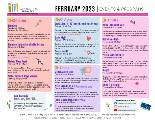 February 2023 Event Descriptions - ENG