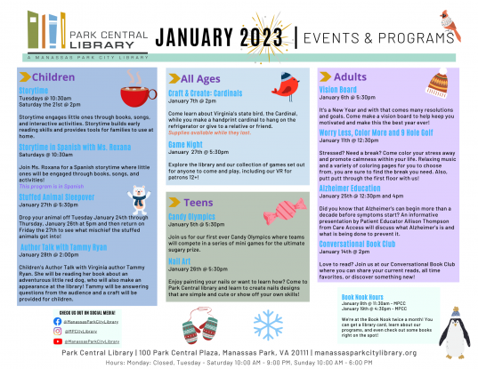 January 2022 Event Descriptions - ENG