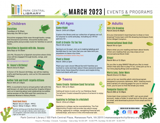 March 2023 Event Descriptions-ENG