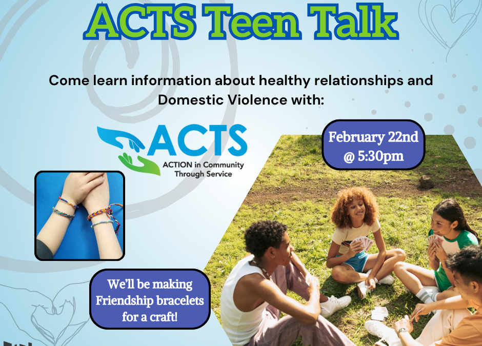 Teen Talk w/ ACTS
