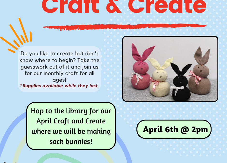 Craft & Create: Sock Bunny
