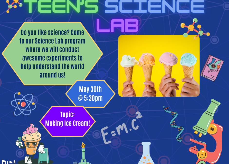 Teen Science Lab: Making Ice Cream!